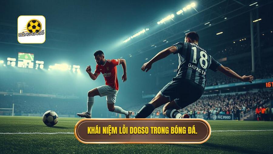 Khái niệm lỗi DOGSO trong bóng đá.