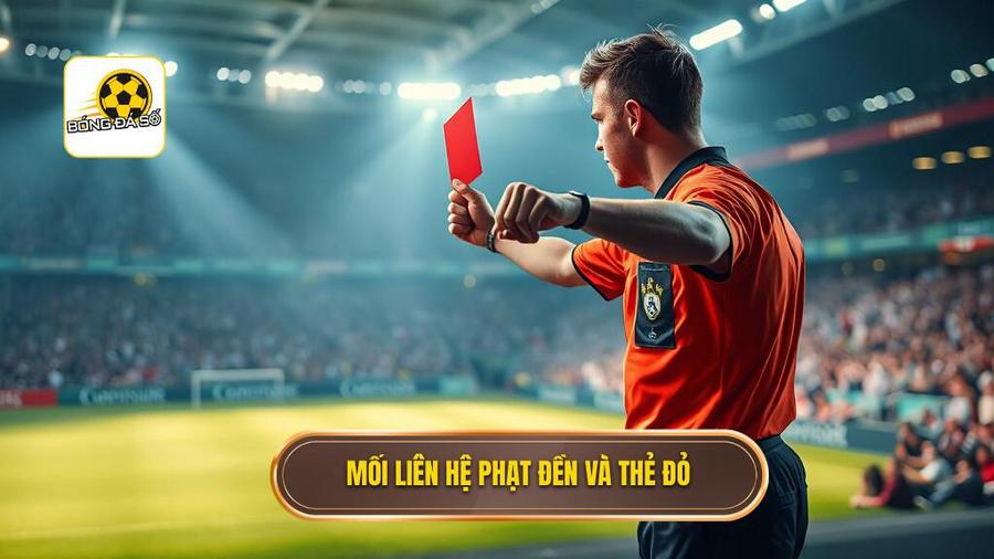 Mối liên hệ phạt đền và thẻ đỏ