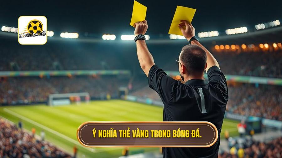 Ý nghĩa thẻ vàng trong bóng đá.