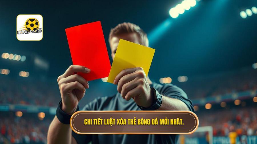  Chi tiết luật xóa thẻ bóng đá mới nhất.