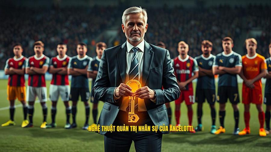 Chiến thuật Carlo Ancelotti: Nghệ thuật của sự linh hoạt và quản trị nhân sự đỉnh cao 3 Chìa khóa vàng của chiến thuật Carlo Ancelotti