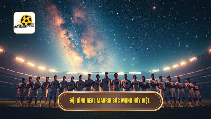 Đội hình "Dải ngân hà" Real Madrid: Sức mạnh hủy diệt